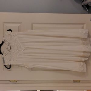White mini dress 2XL